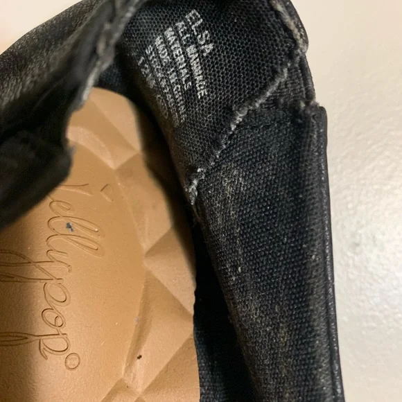 Ladies Black Flats - Picture 2 of 5